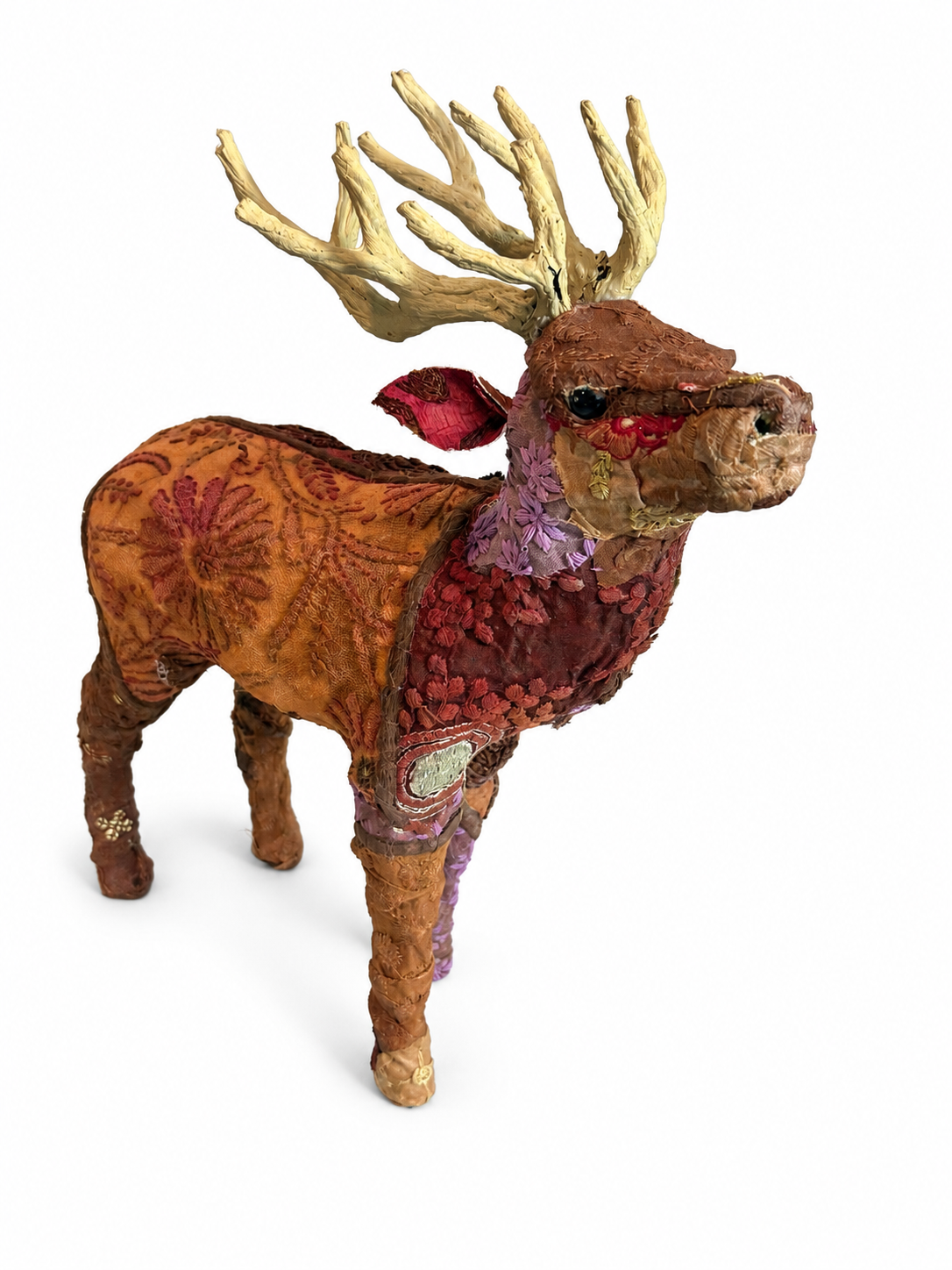 Bavarian Forest Stag Standing - Sm - Deep Brown