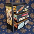 Signed Pops Casey Folk Art Cigar Cabinet — Three-Drawer Chest