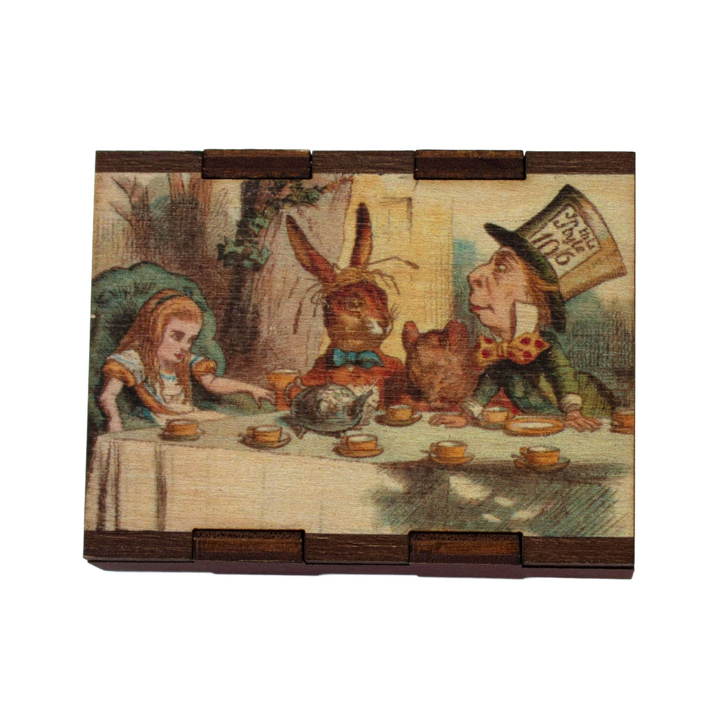 Matches • Alice in Wonderland Tea Party Wooden Matchboxes