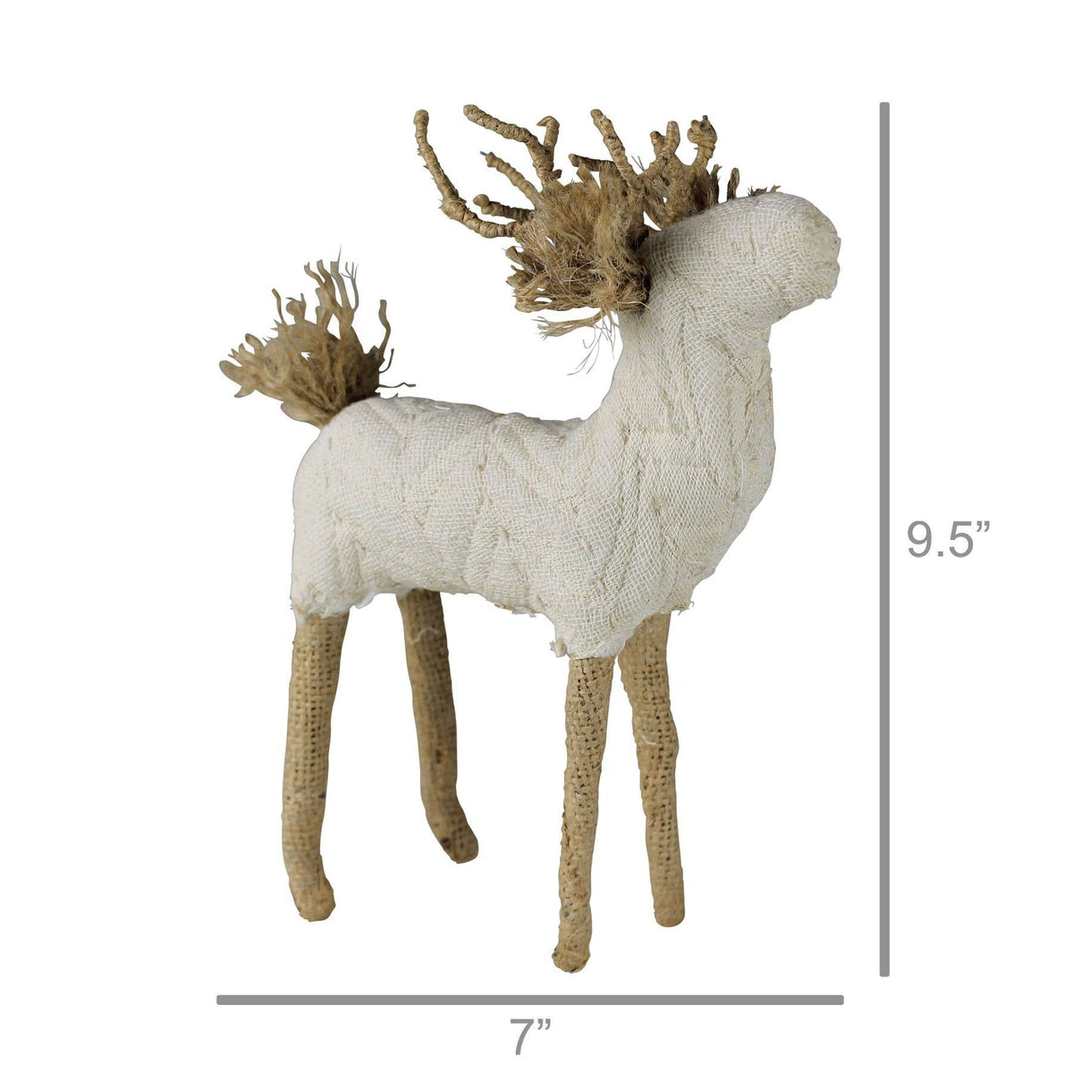 Nord Stag, White Quilt - Sm