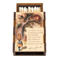 D — Alice in Wonderland – Cheshire Cat wooden book matchbox