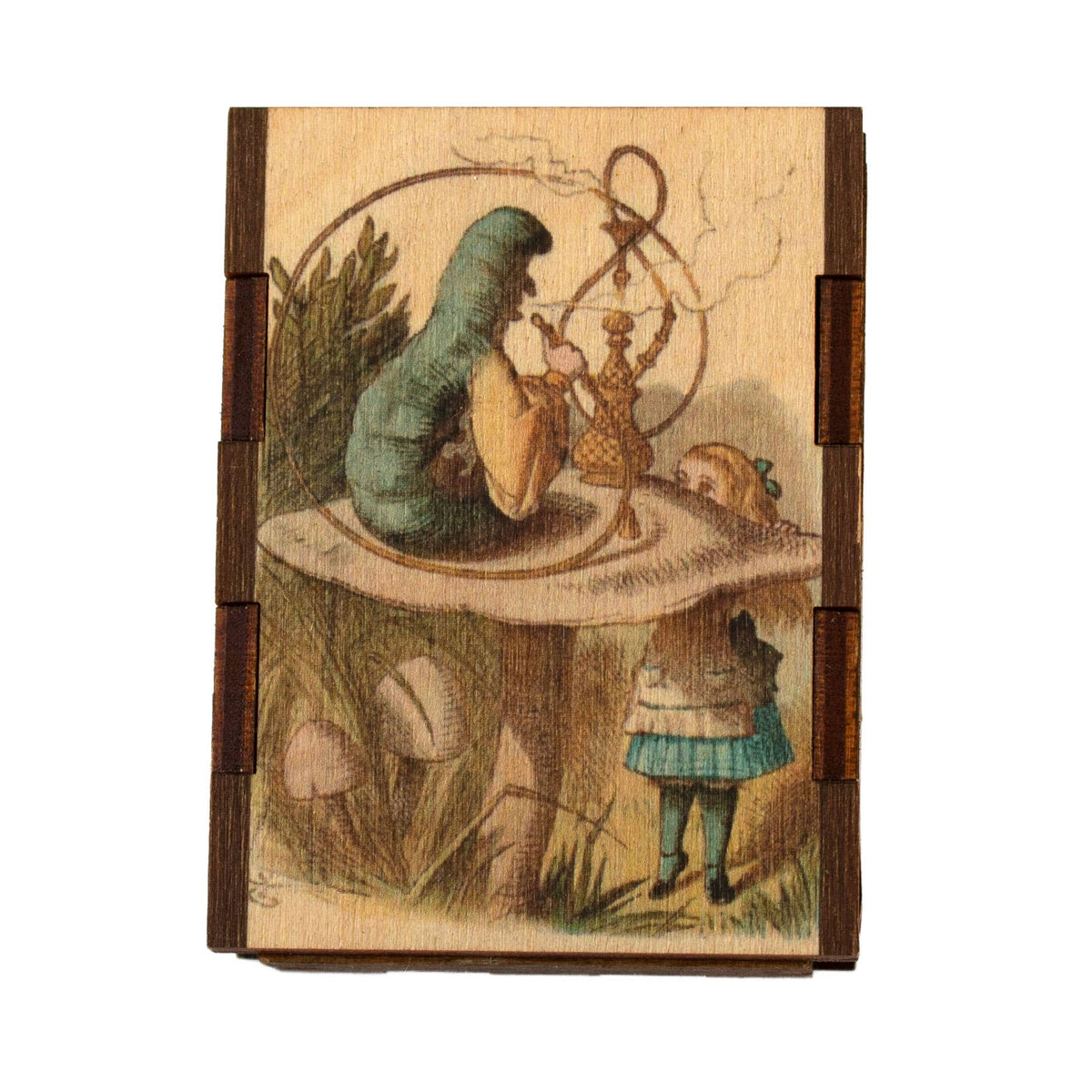 Matches • Alice and the Caterpillar Wooden Matchboxes