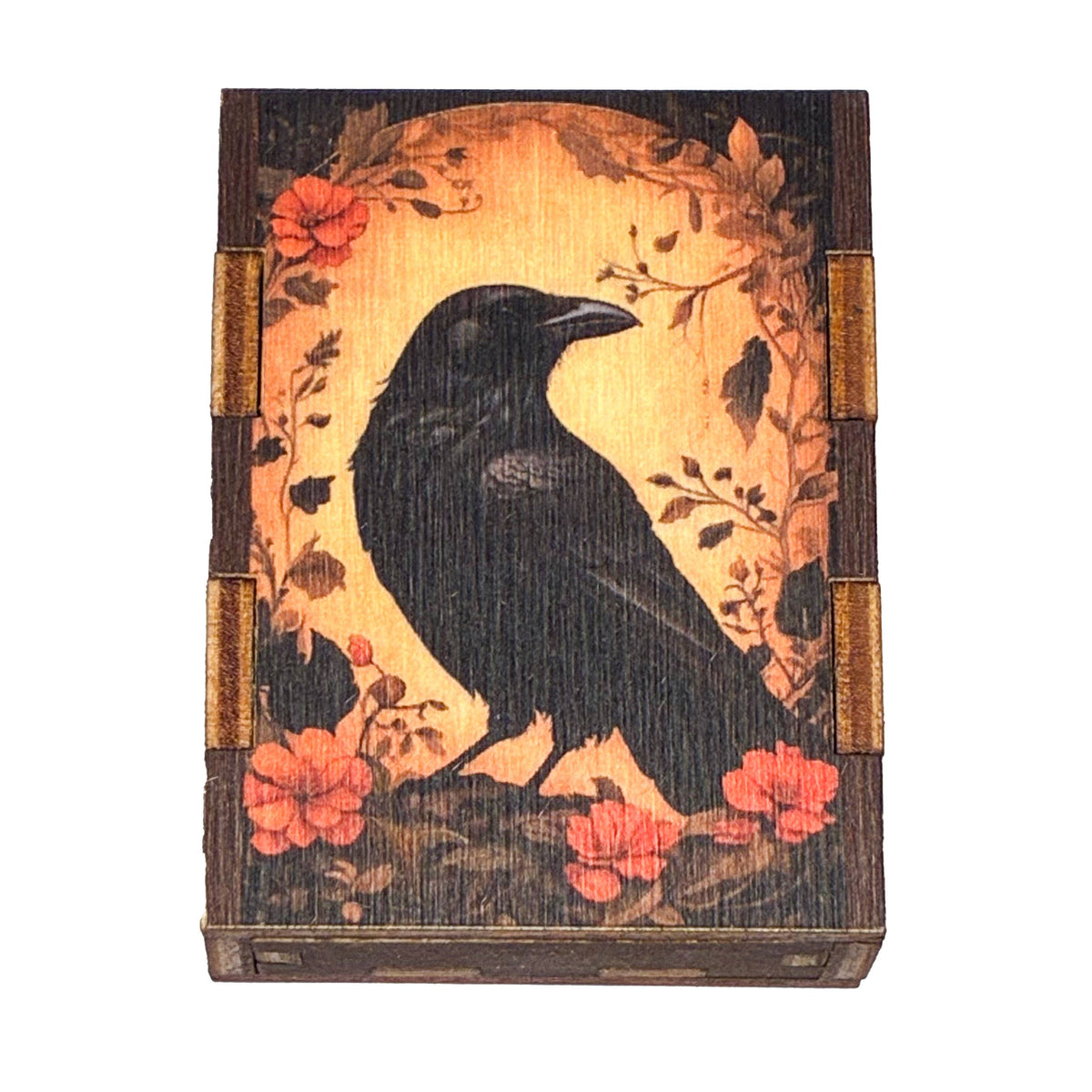 Matches • Raven Wooden Matchbox • Home Decor for Candles