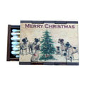 Matches • Christmas Dogs Wooden Matchboxes • Home Decor