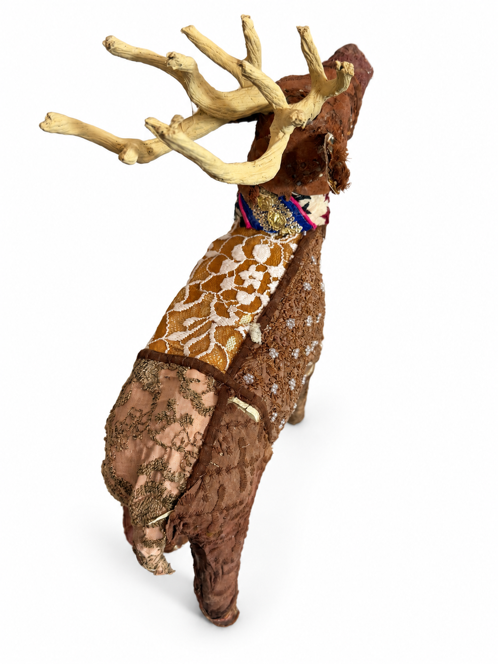 Bavarian Forest Stag Standing - Lrg - Deep Brown