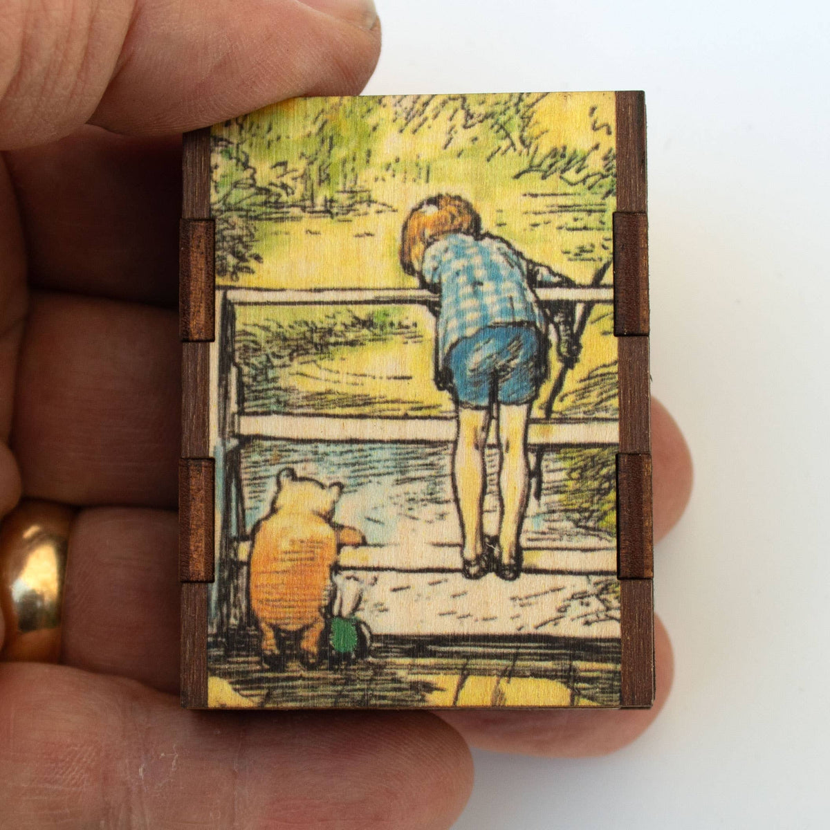 Matches • Winnie the Pooh Poohsticks Wooden Matchbox