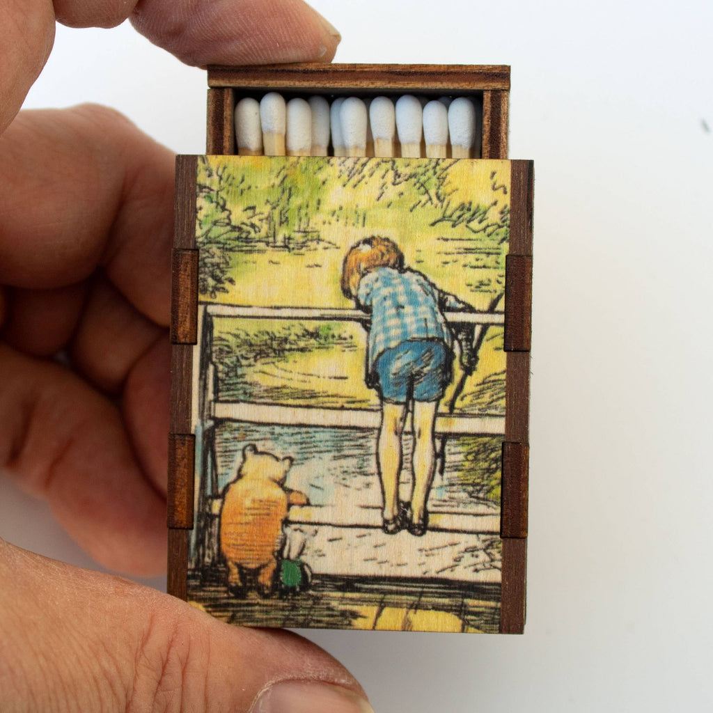 Matches • Winnie the Pooh Poohsticks Wooden Matchbox