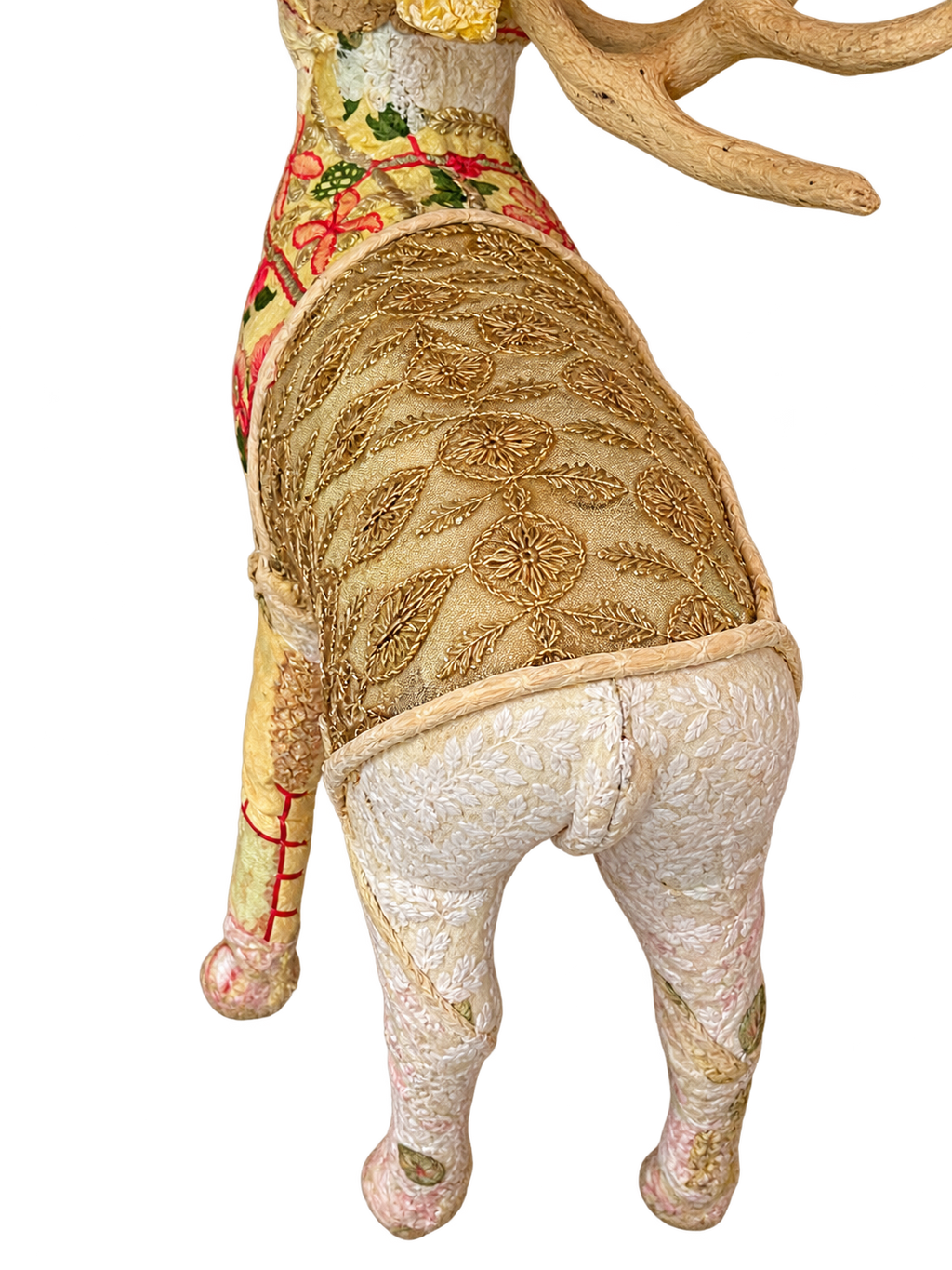 Bavarian Forest Stag Standing  - Sm - Beige Sari