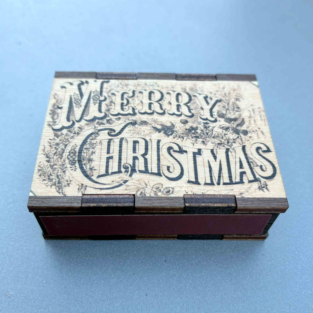 Matches • Merry Christmas Wooden Matchboxes • Homer Decor