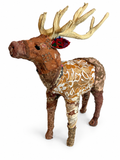 Bavarian Forest Stag Standing - Lrg - Deep Brown