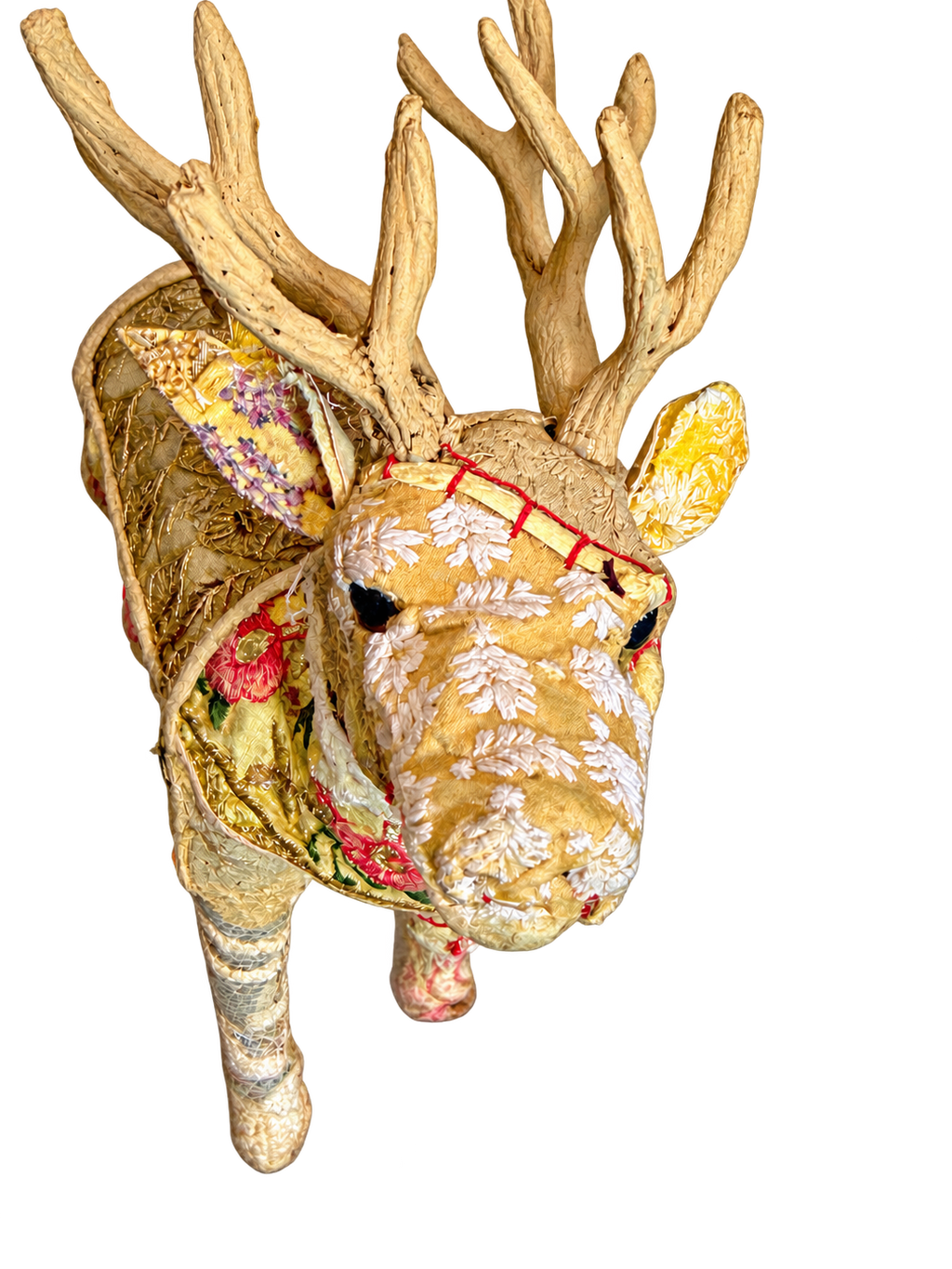 Bavarian Forest Stag Standing  - Sm - Beige Sari