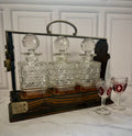 Antique Betjemann’s Patent Three-Bottle Tantalus | London