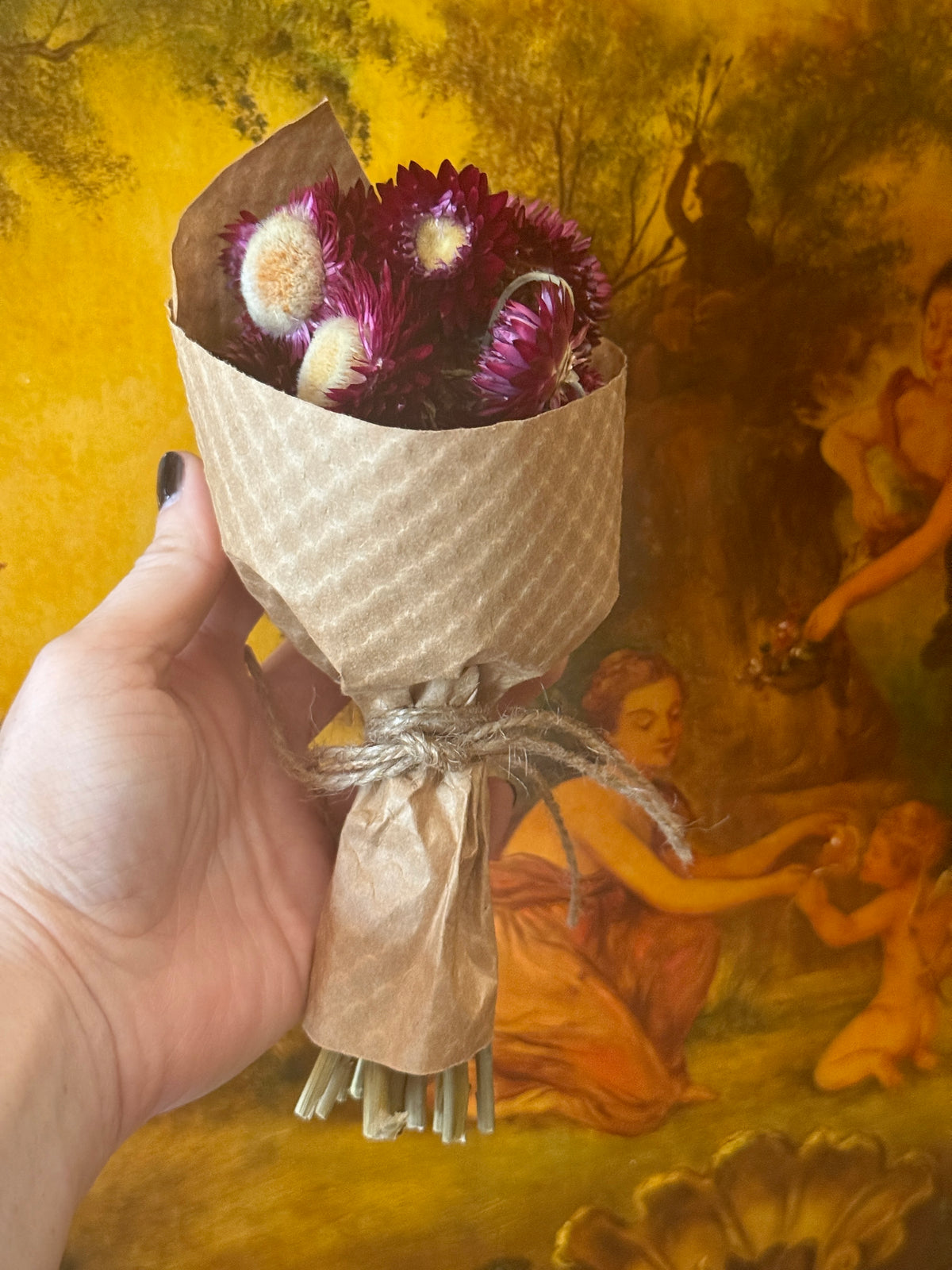 MINI Strawflower Bundle: Merlot