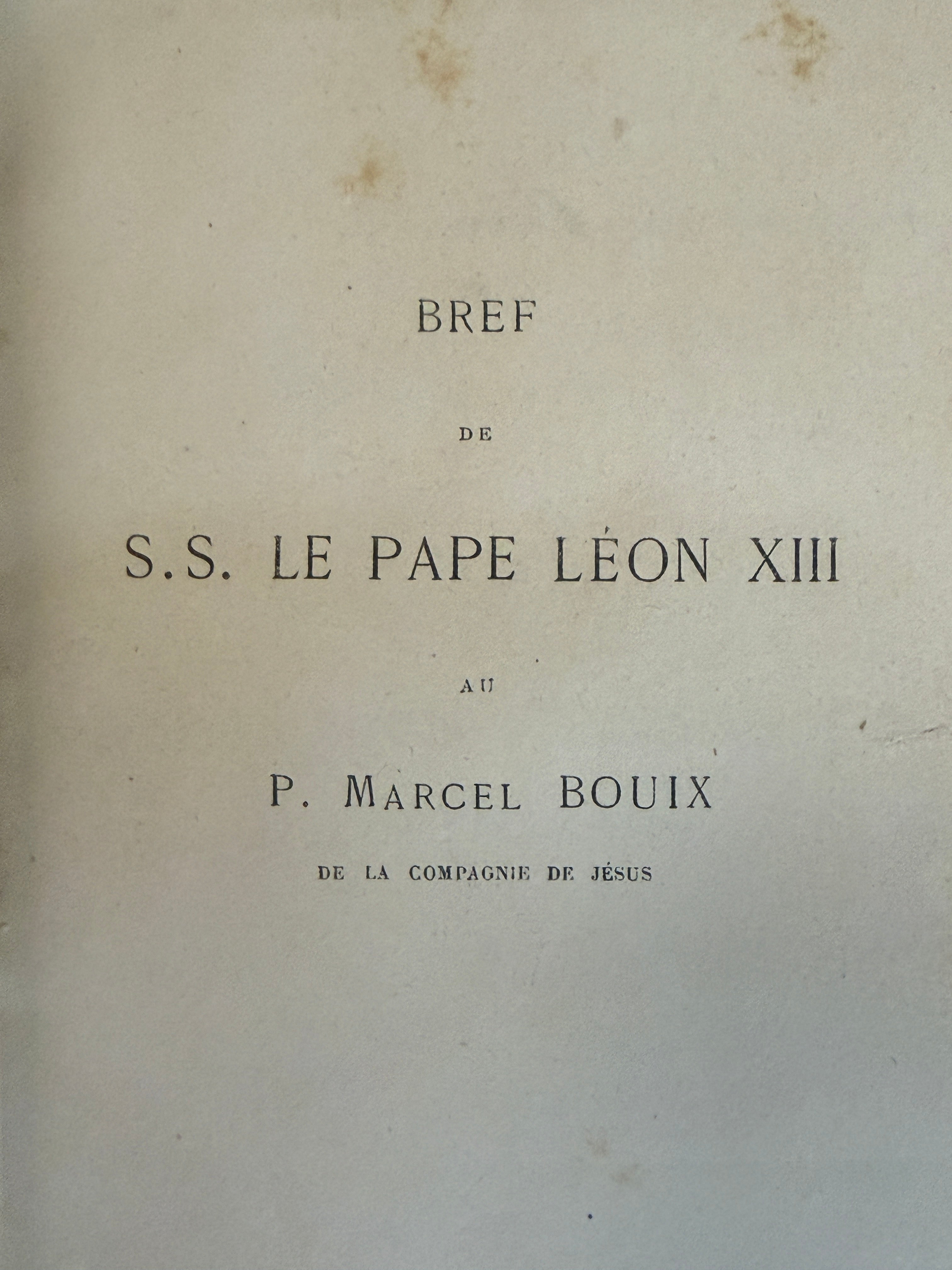 Antique French Leather-Bound “Œuvres de Sainte Thérèse” | 3-Volume Set | Paris, 1884–1885