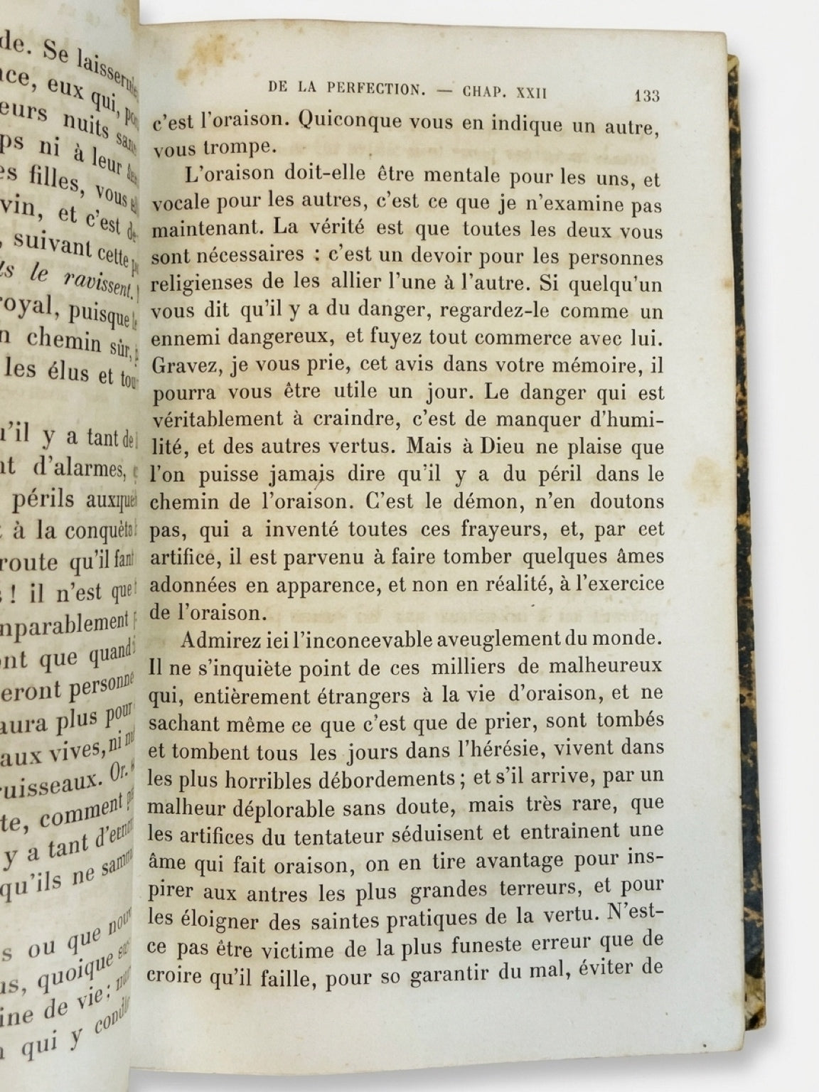 Antique French Leather-Bound “Œuvres de Sainte Thérèse” | 3-Volume Set | Paris, 1884–1885