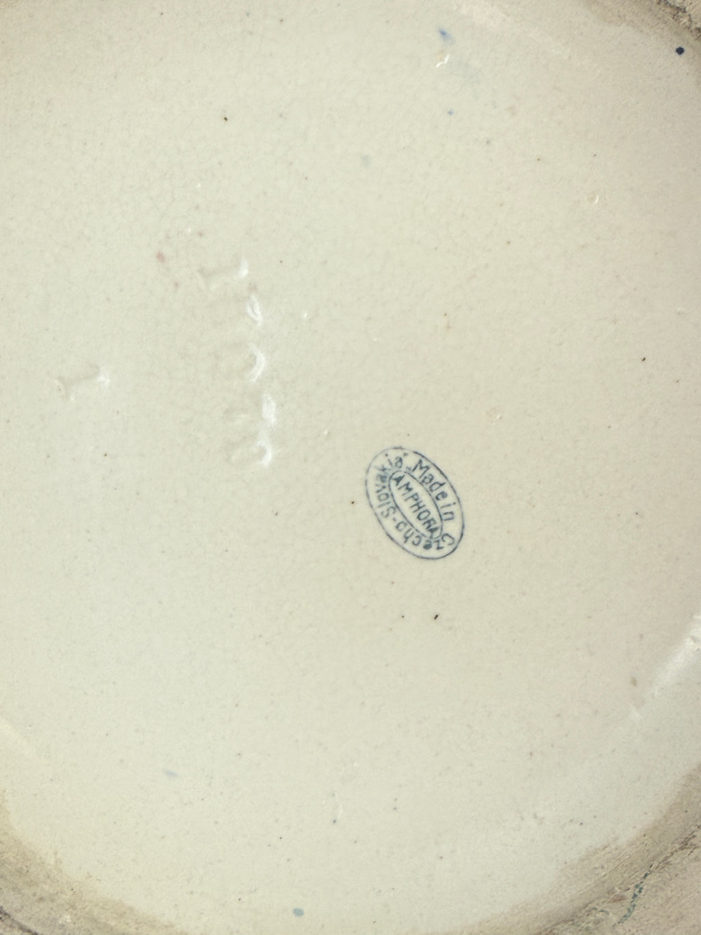 Monumental Amphora Bird & Floral Vase