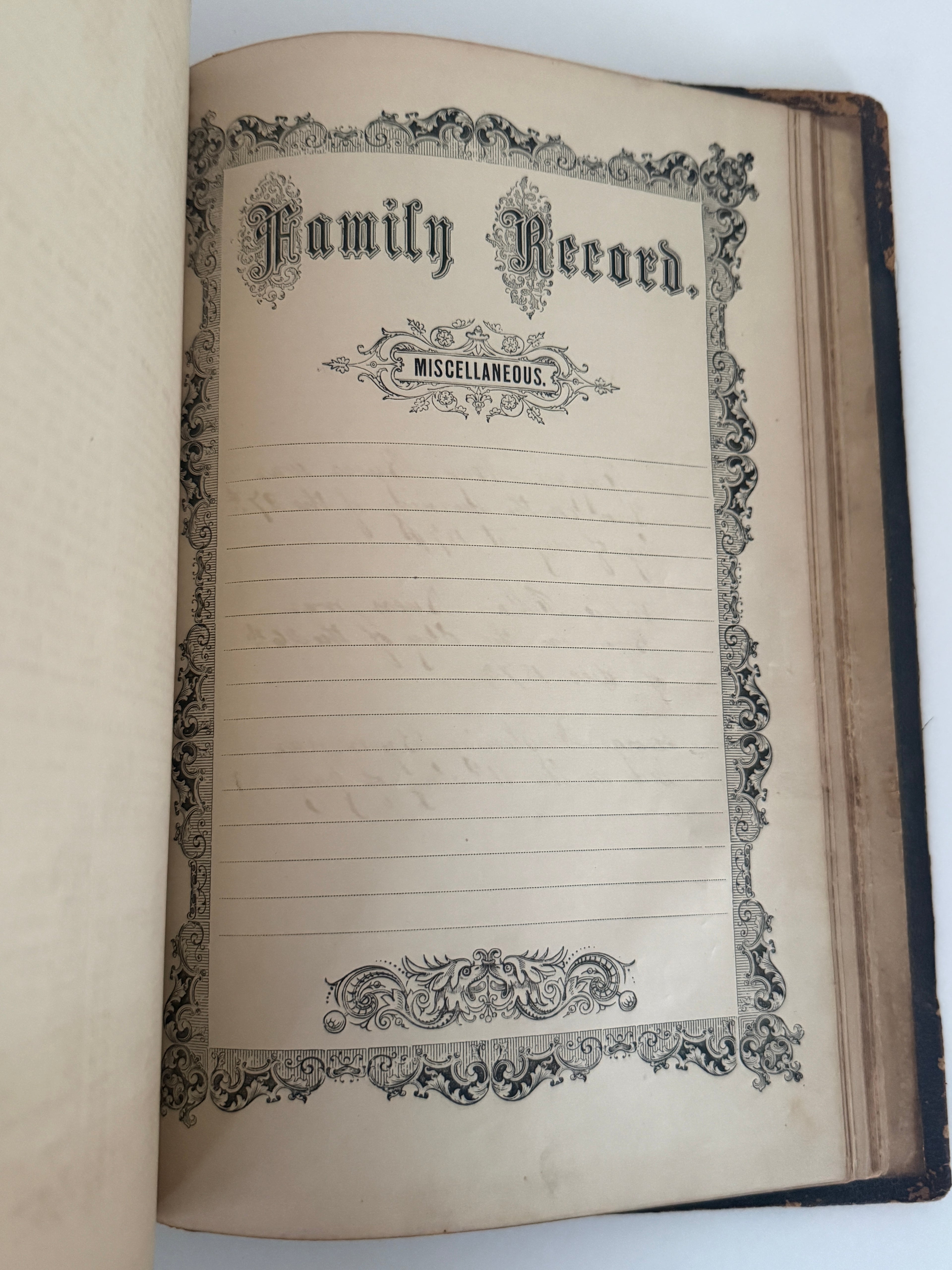 1873 Hitchcock's New and Complete Analysis of the Holy Bible | Full Leather Family Bible with Steel Engravings & Maps