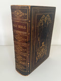 1854 Holy Bible | American Bible Society King James Version | Full Leather Family Bible