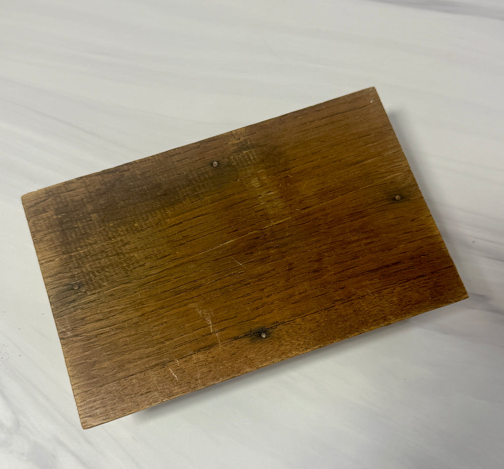 WWII US Army Transportation Corps Hand Carved Wood Box – North Africa 1944 Keepsake