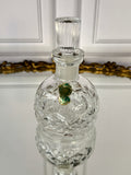 Vintage Waterford Crystal Perfume Bottle with Stopper – Original Ireland Label
