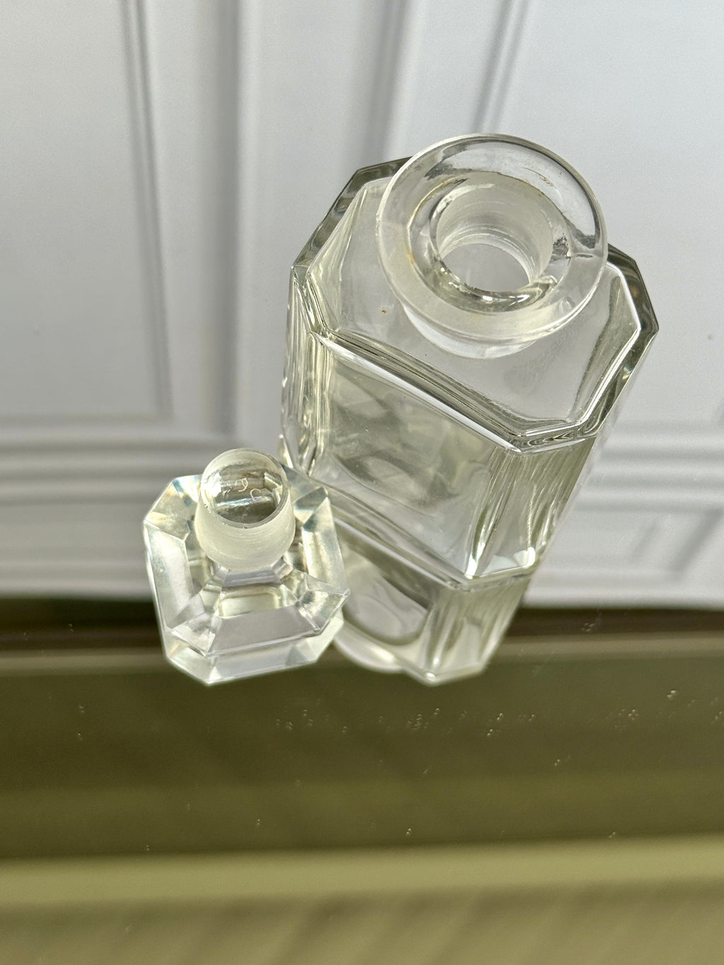 Vintage Baccarat France Crystal Perfume Bottle with Stopper