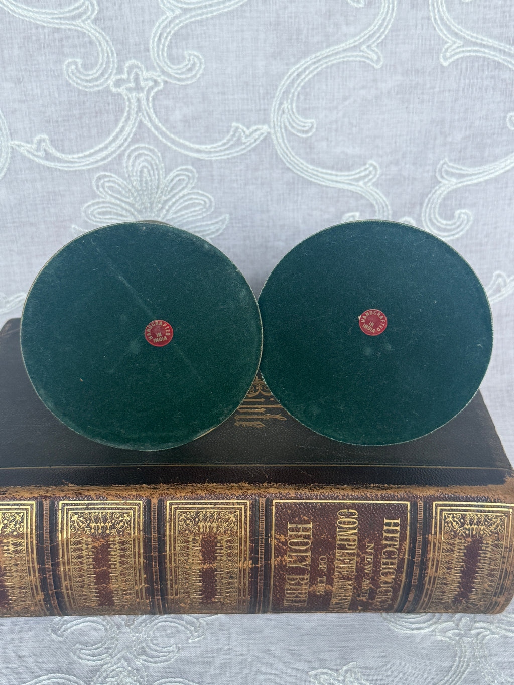 Vintage Brass Fish Candlesticks – Pair
