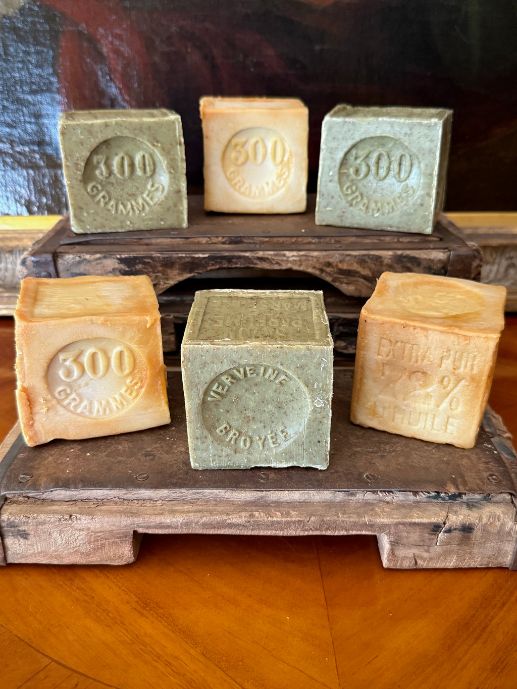 Authentic French Marseille Large Cube Soap 300g (10.5 oz)