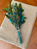 Joyous Peacock Mini Bouquet