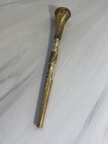 Antique Mother-of-Pearl Parasol Handle with Monogram – A9