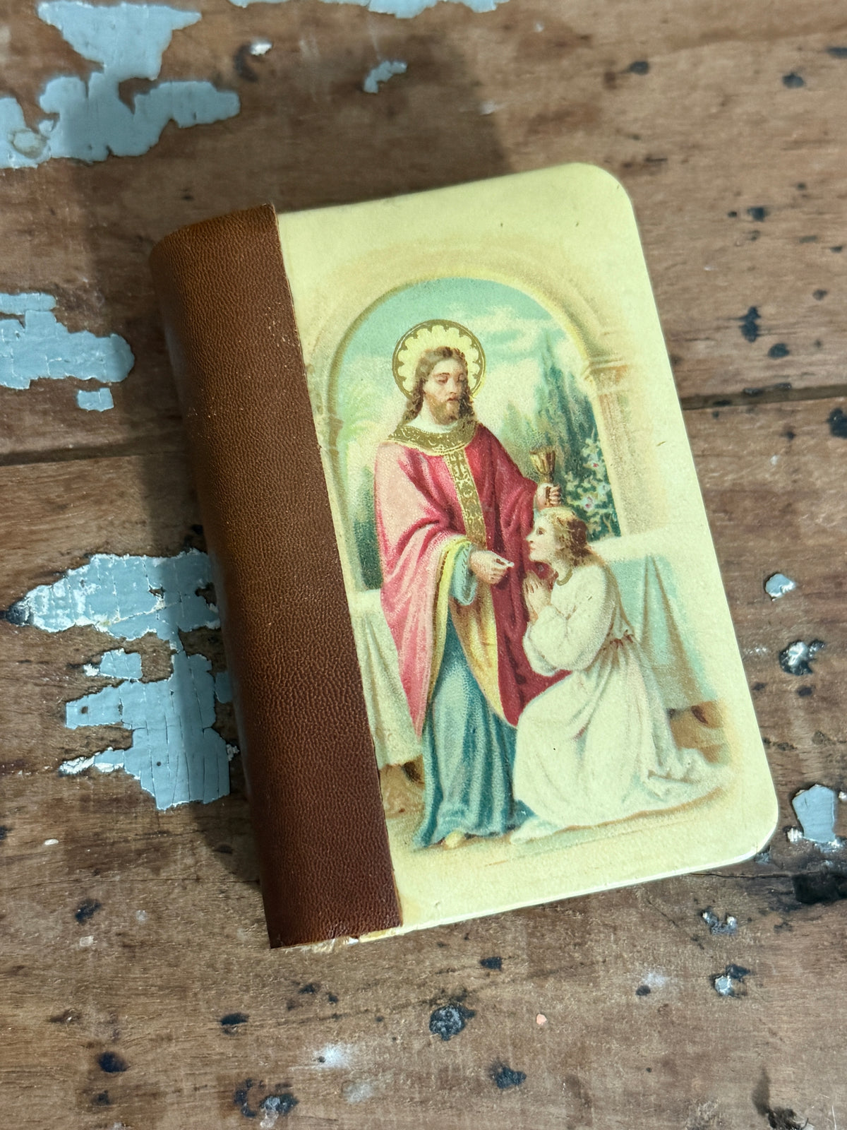 1914 Polish Prayer Book — Wianuszek with Communion Cover