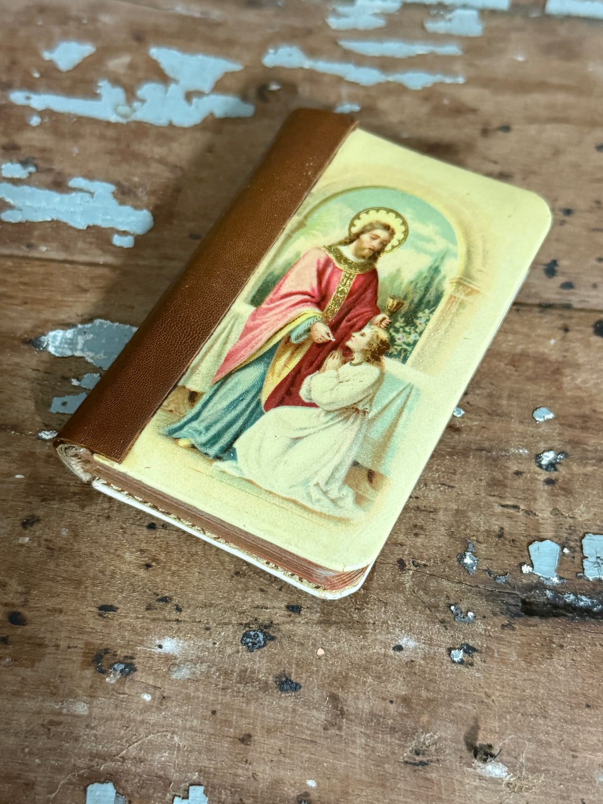 1914 Polish Prayer Book — Wianuszek with Communion Cover