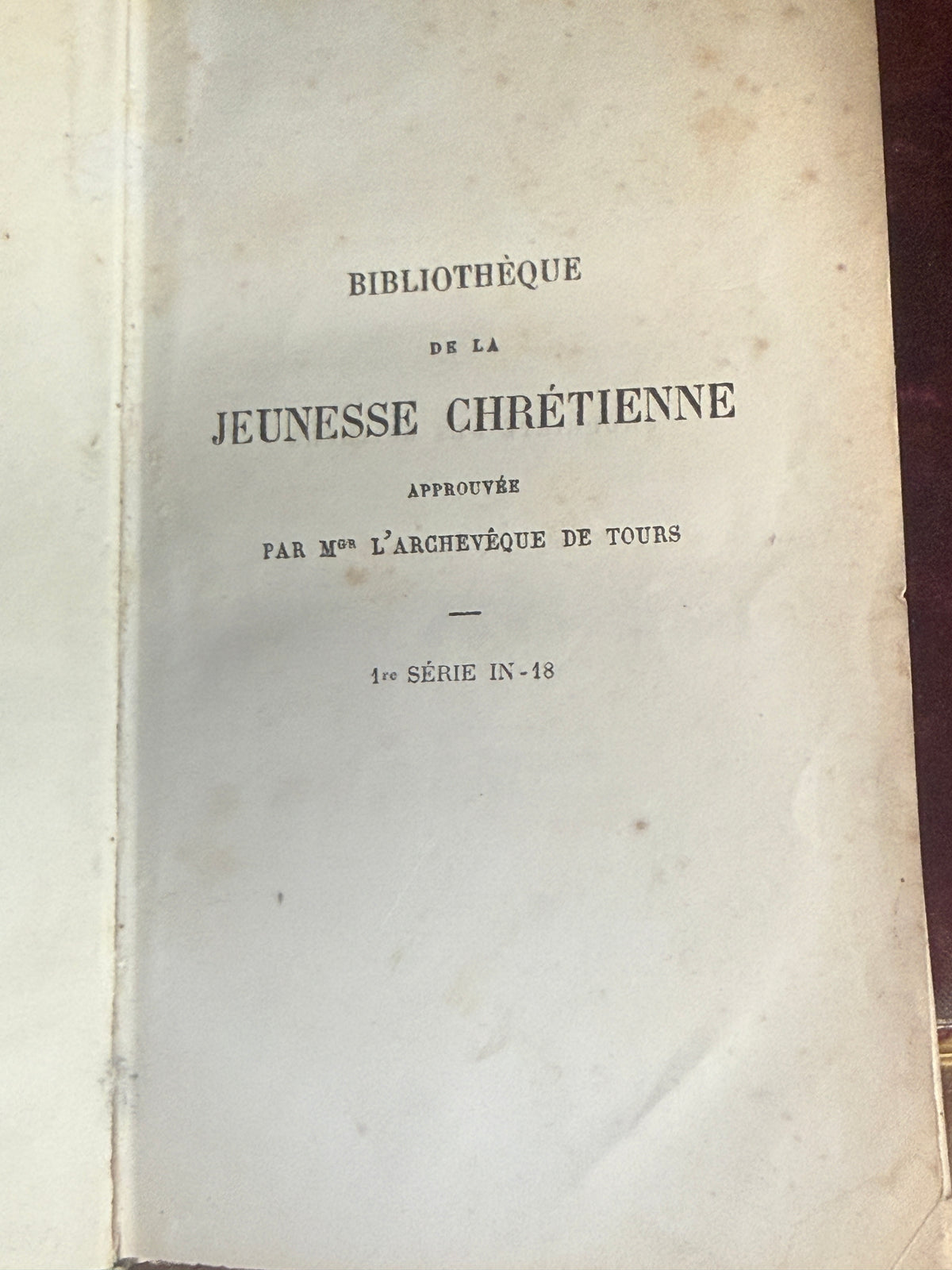 1876 Eustache by Christophe Schmid | French Green & Gilt Cartonnage Book | Free US Shipping