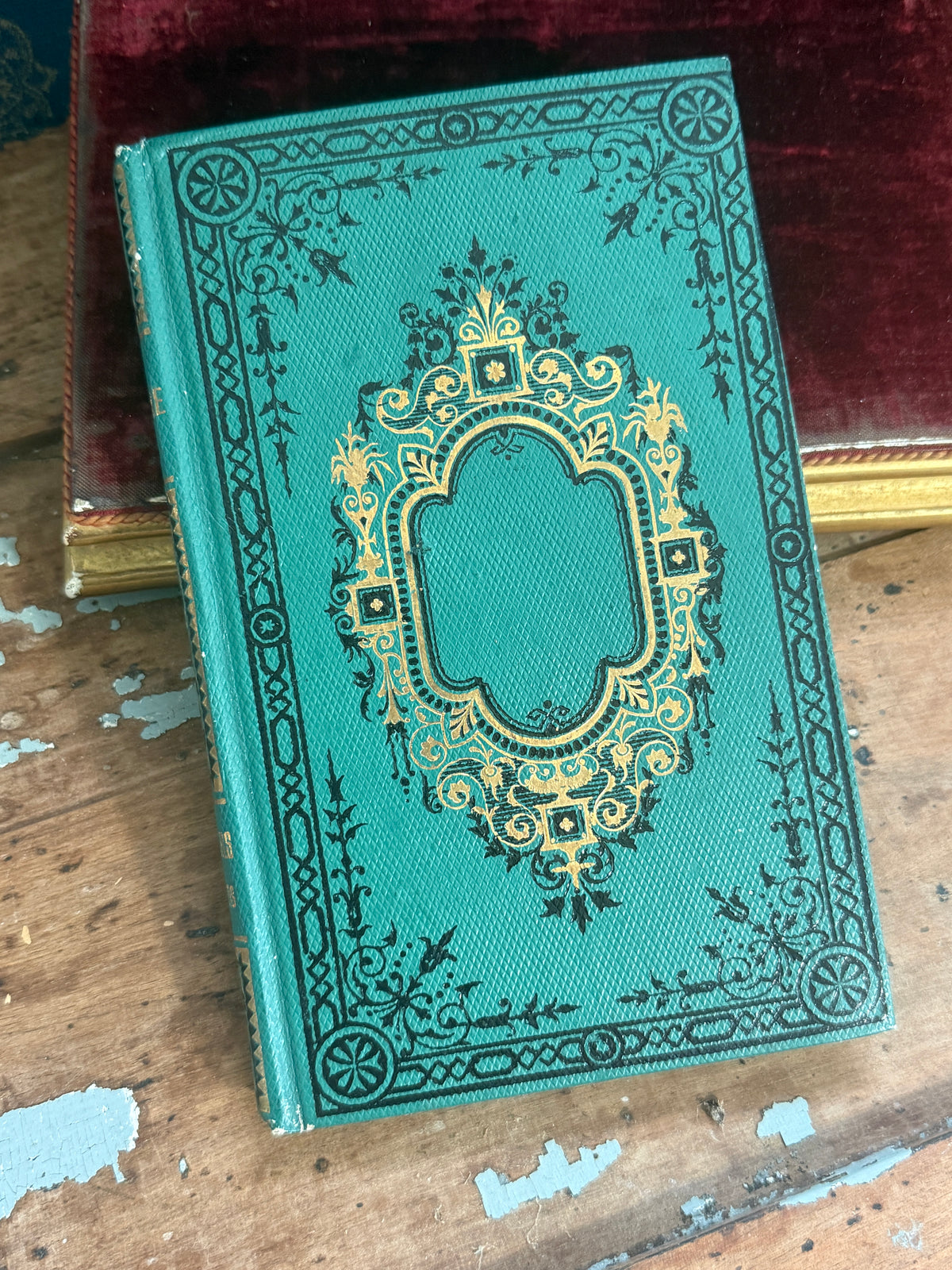 Marianne ou Le Dévouement | 1874 French Decorative Book | Free US Shipping