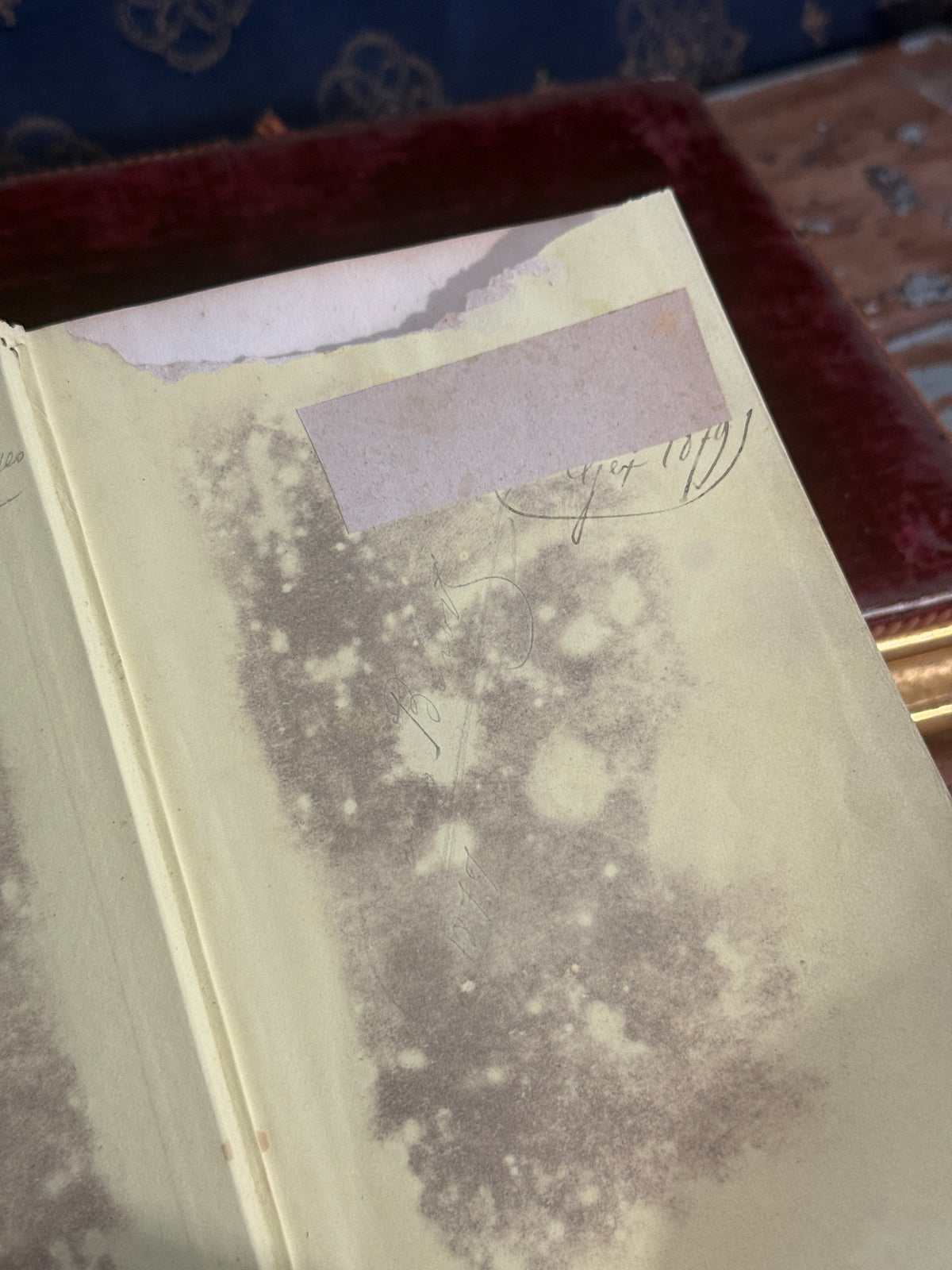 Antique French Travel Book | Souvenirs de Voyage en Orient | Free US Shipping