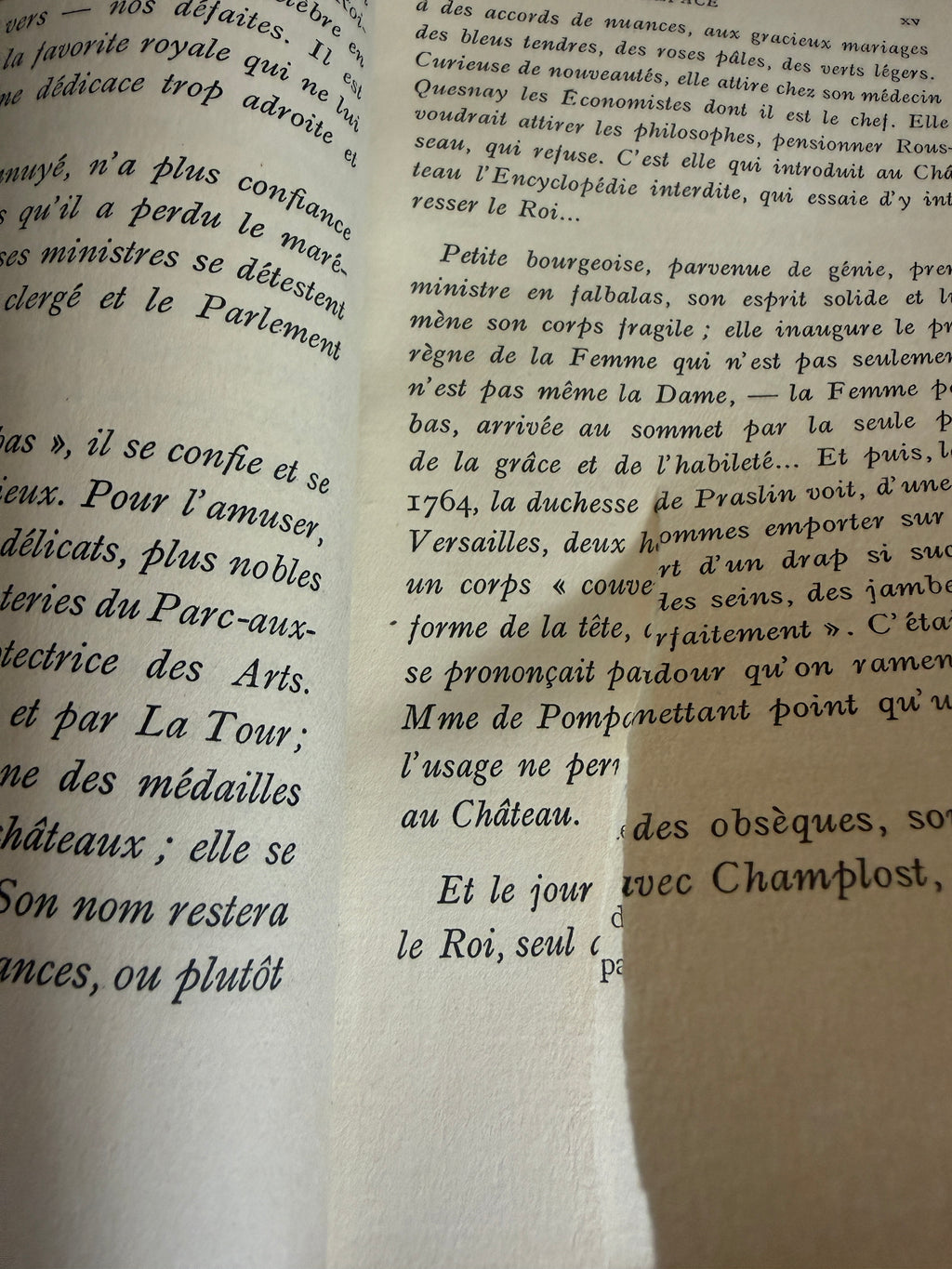 1910 Madame de Pompadour | Illustrated French Half Leather Bound Book | Paris Edition