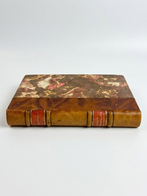 1928 Madame de Pompadour et la Politique | Pierre de Nolhac | French Half Leather Bound Book