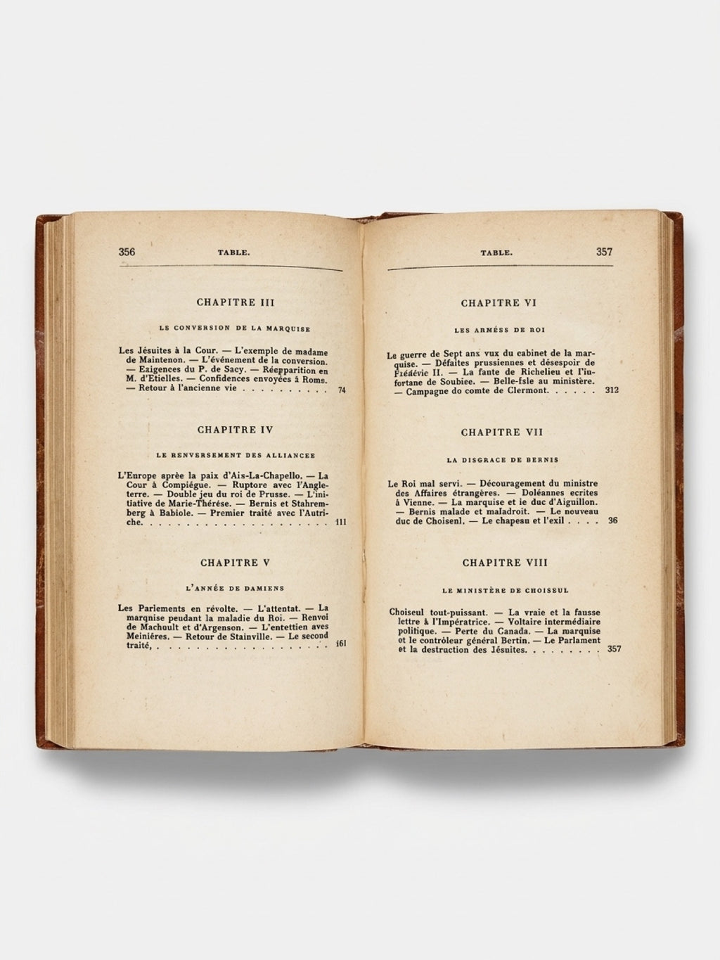 1928 Madame de Pompadour et la Politique | Pierre de Nolhac | French Half Leather Bound Book