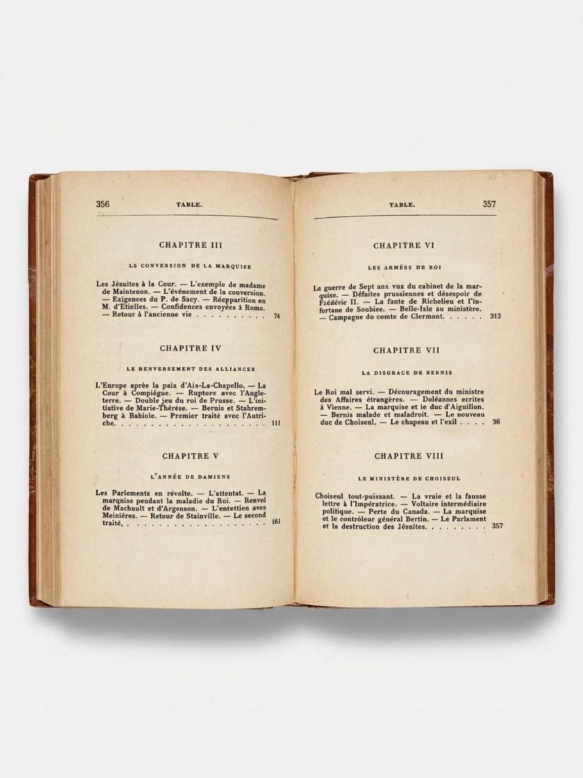 1928 Madame de Pompadour et la Politique | Pierre de Nolhac | French Half Leather Bound Book