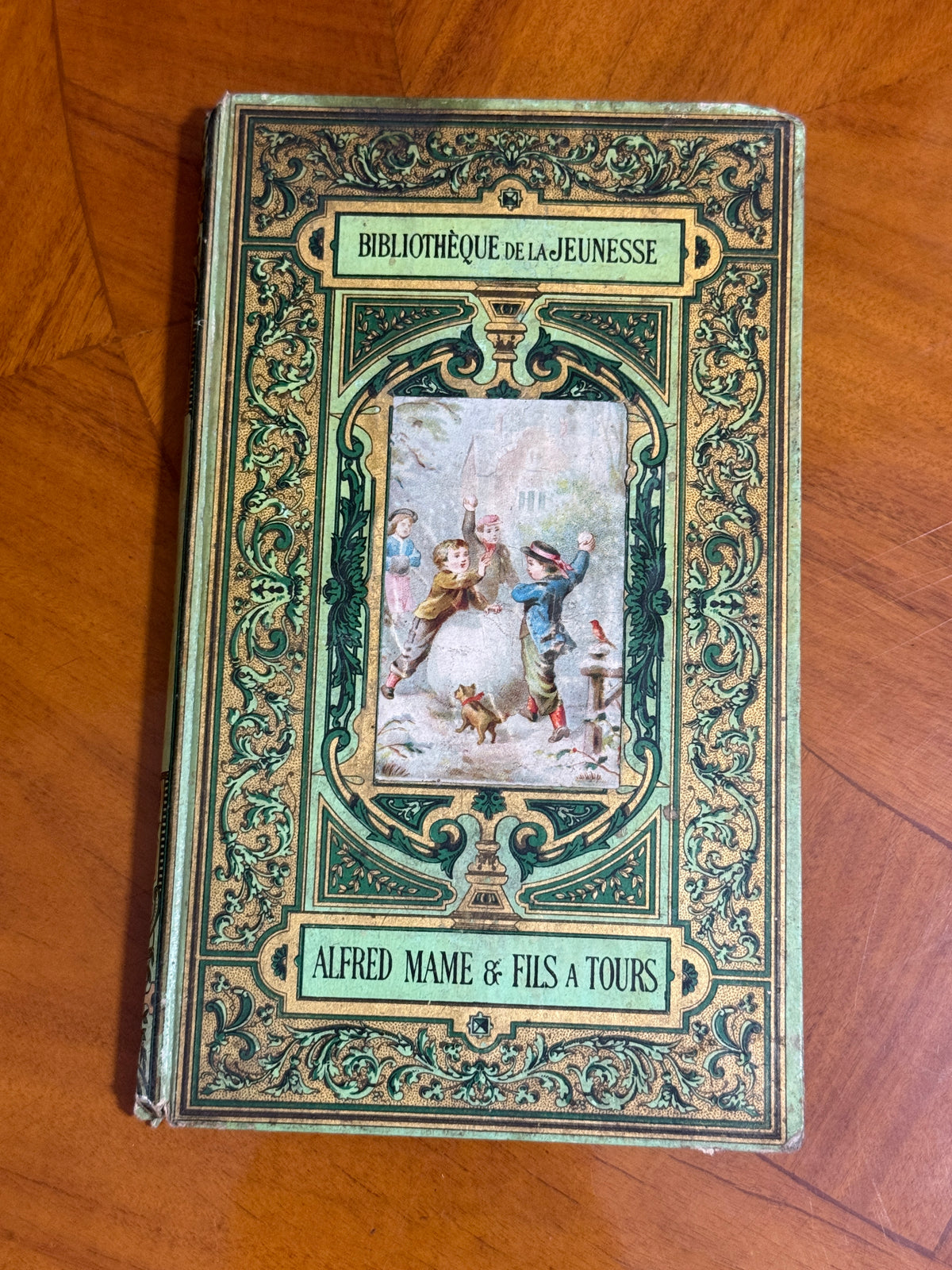 La Croix de Bois — French Cartonnage Book, 1883 | Free US Shipping