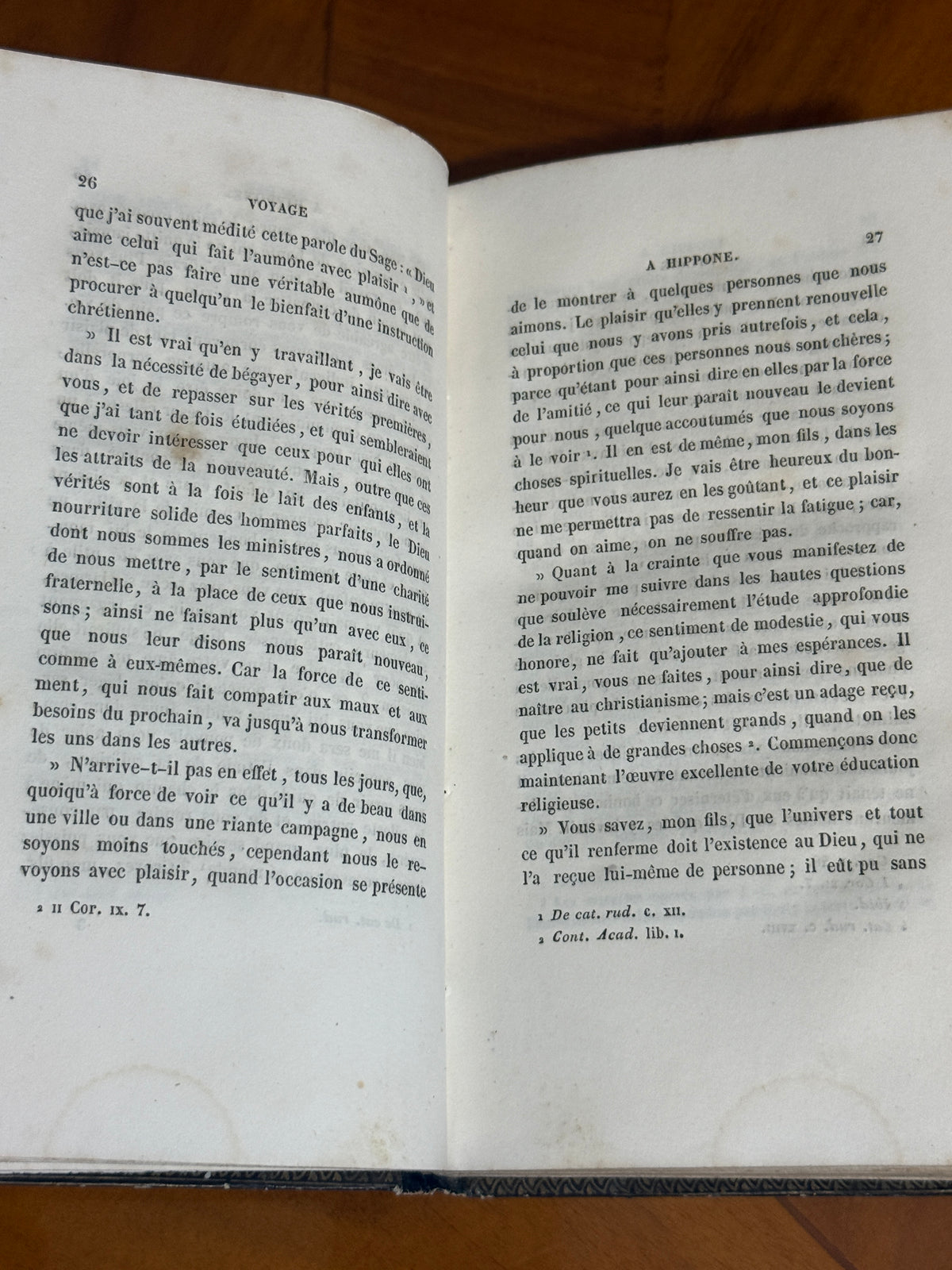 Voyage à Hippone — French Cartonnage Book, 1841 | Free US Shipping
