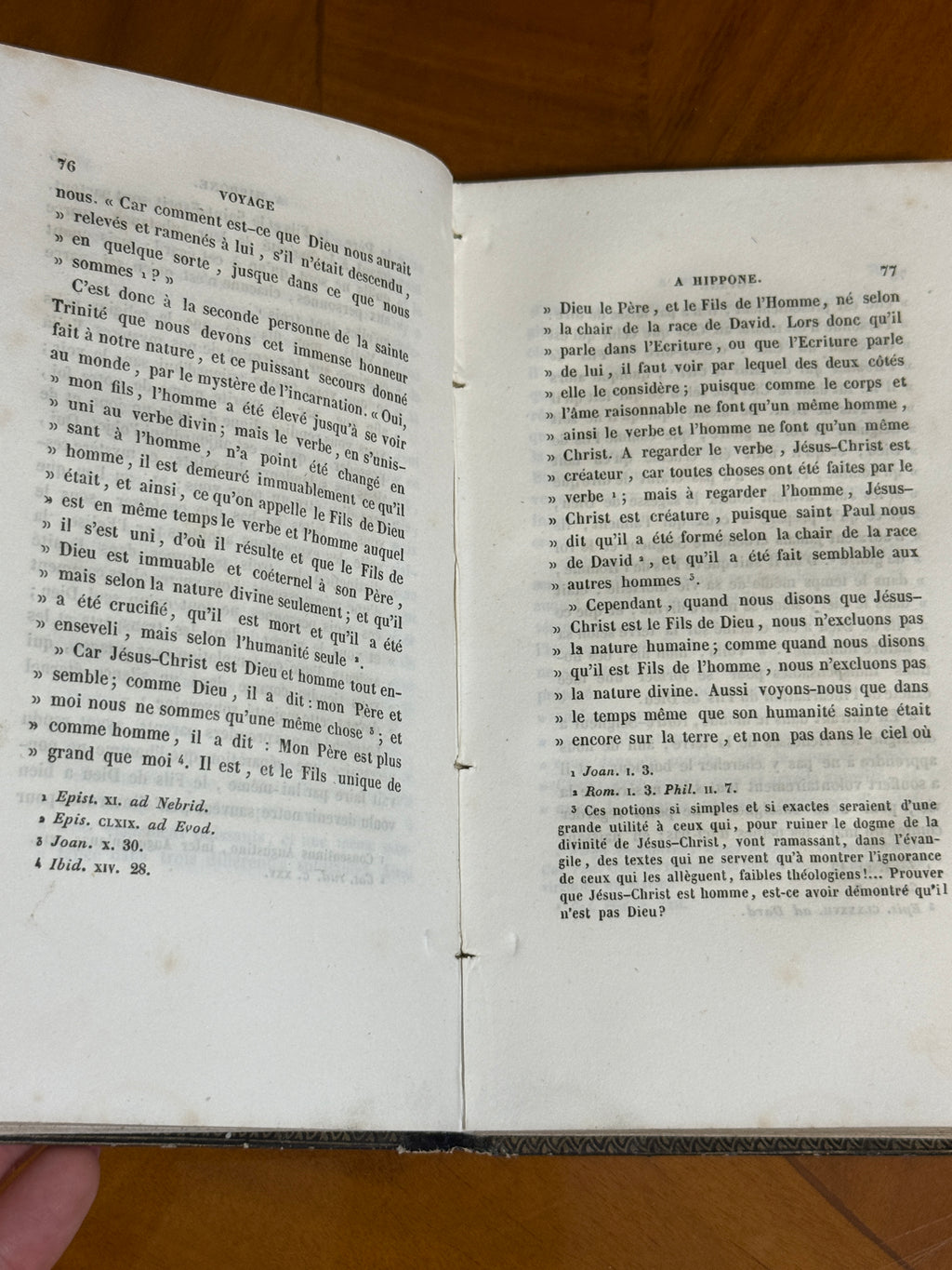 Voyage à Hippone — French Cartonnage Book, 1841 | Free US Shipping