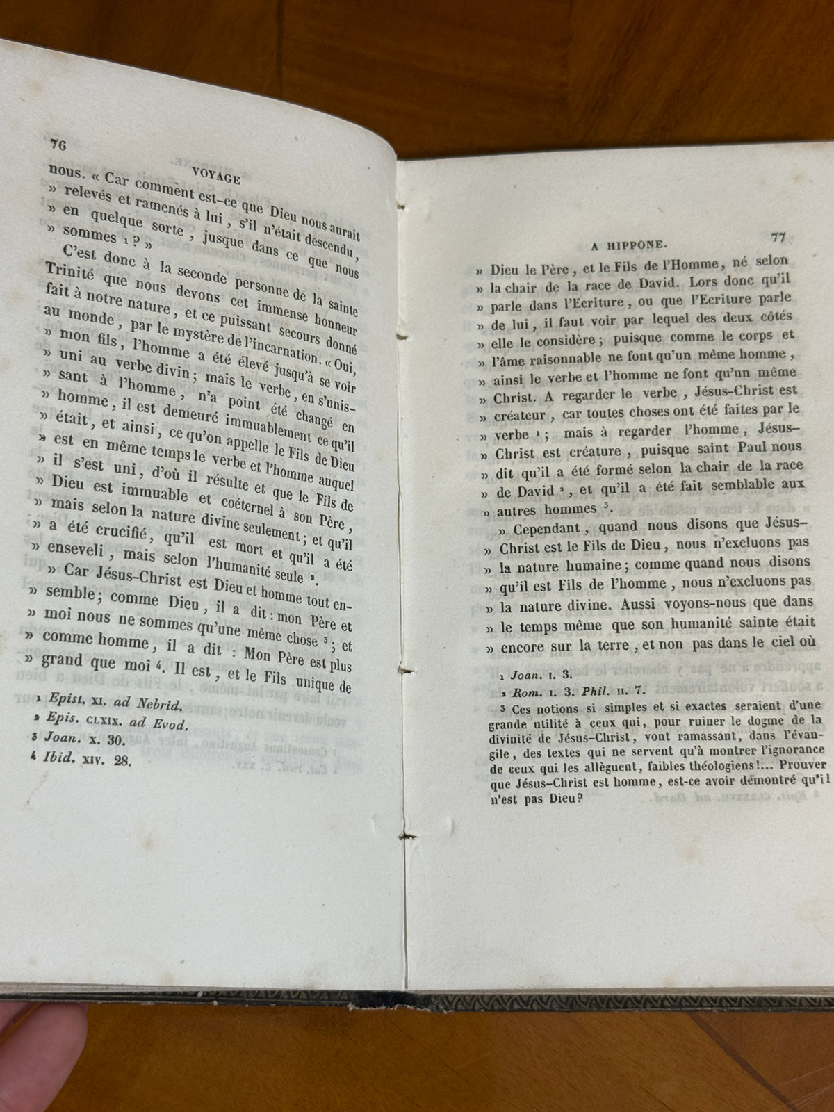 Voyage à Hippone — French Cartonnage Book, 1841 | Free US Shipping