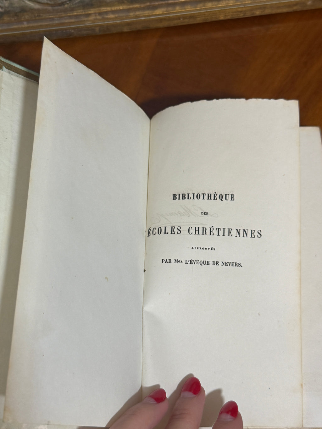 Voyage au Mont Sinaï — French Cartonnage Book, 1849 | Free US Shipping