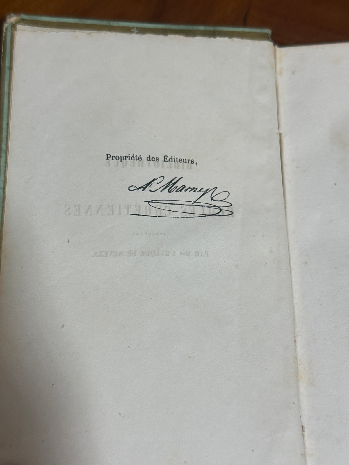 Voyage au Mont Sinaï — French Cartonnage Book, 1849 | Free US Shipping