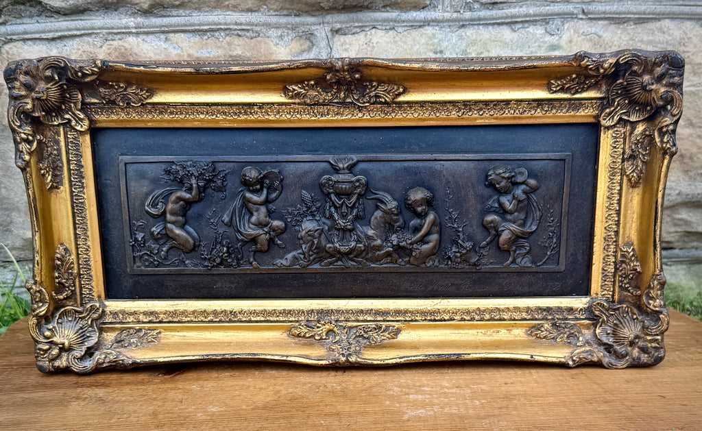 20th Century Cast After Emile André Boisseau's 1872 "Enfants des Centaures" Relief