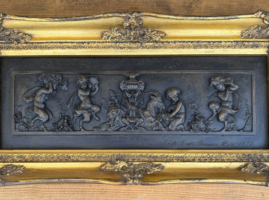 20th Century Cast After Emile André Boisseau's 1872 "Enfants des Centaures" Relief