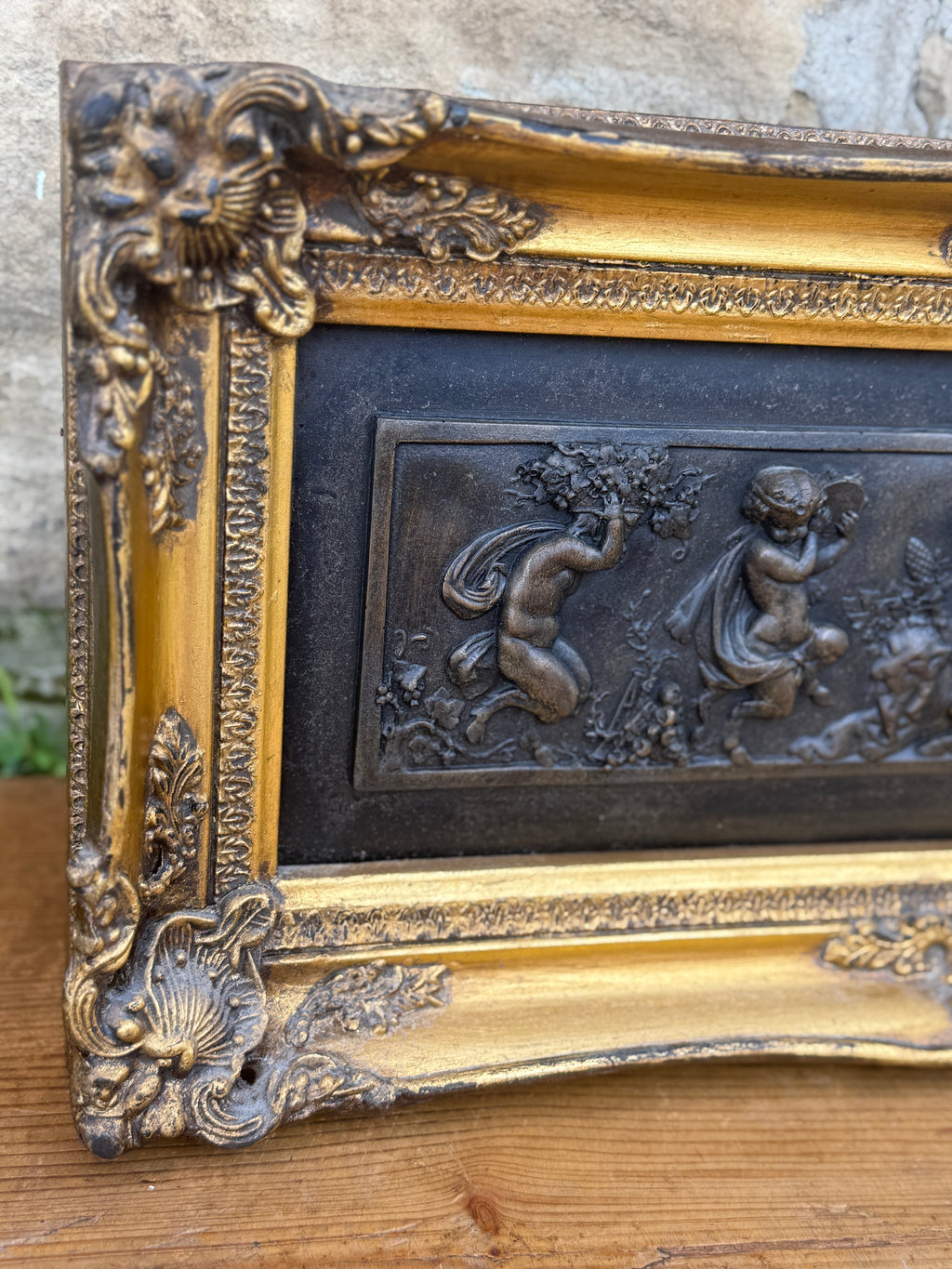 20th Century Cast After Emile André Boisseau's 1872 "Enfants des Centaures" Relief