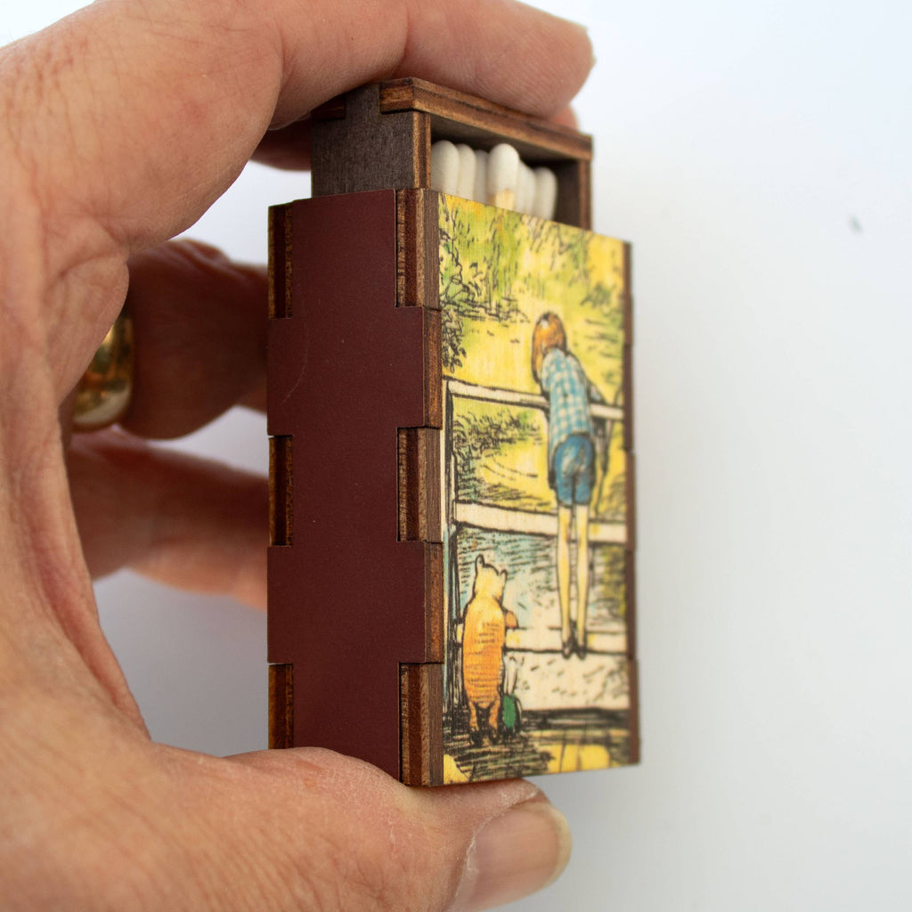 Matches • Winnie the Pooh Poohsticks Wooden Matchbox