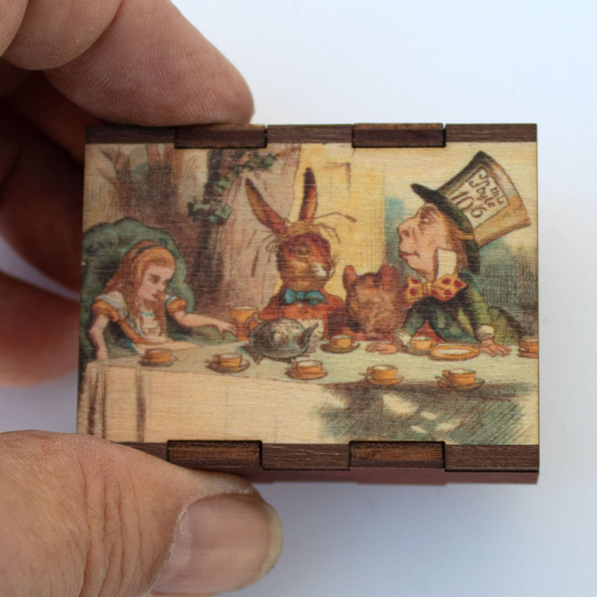 Matches • Alice in Wonderland Tea Party Wooden Matchboxes
