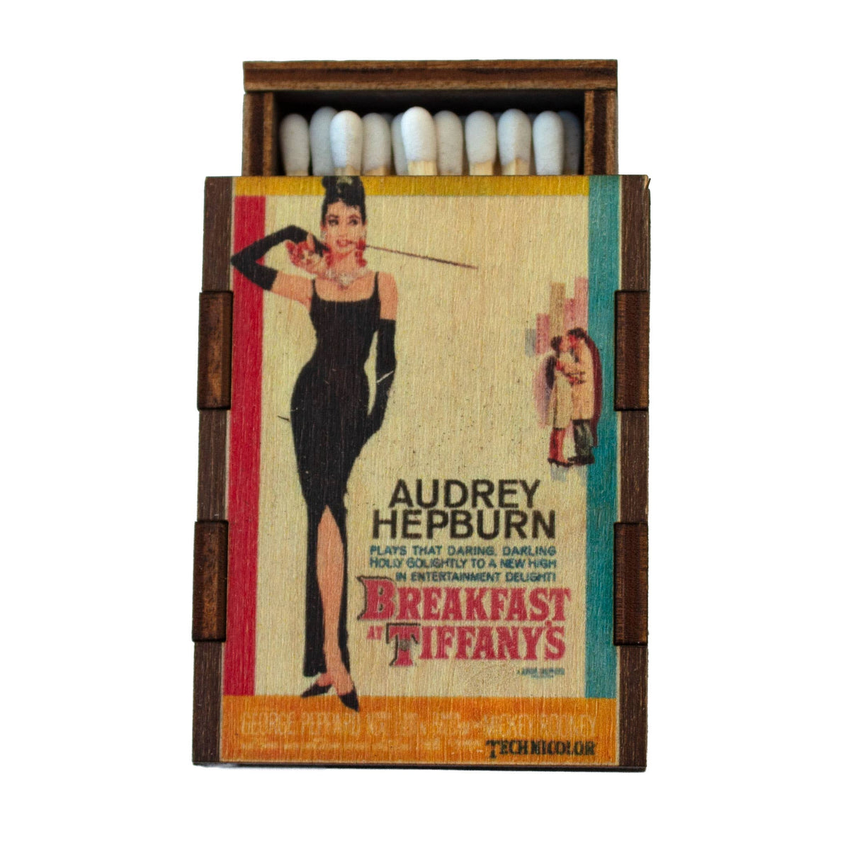 H — Classic Movie Poster wooden book matchbox